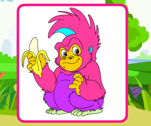 play Playful Monkeys Coloring