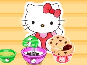 play Hello Kittys Chocchip Jelly Muffins