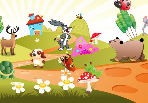play Yoopy Cartoon Animal Escape