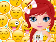 play Baby Barbie Emoji