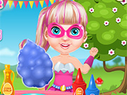 play Baby Barbie Cooking Cotton Candy