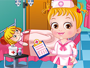 play Baby Hazel Doctor Dressup