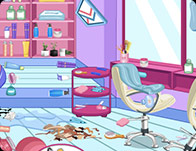 play Clean Up Hair Salon 2