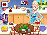 play Pregnant Elsa Cooking Pizza