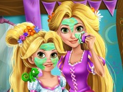 play Rapunzel Mommy Real Makeover Kissing