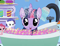 play Twilight Sparkle Bubble Bath