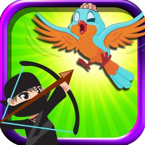 Ninja Bow Master Zombie Bird Attack Free