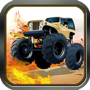 Offroad Monster Truck Legend Free - Best Speed Run Jump Racing Game