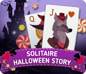 play Solitaire Halloween Story