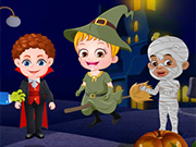 play Baby Hazel Halloween Night