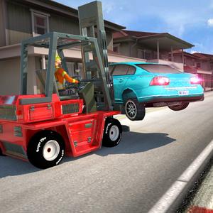 Car Traffic & Forklift Driver 3D