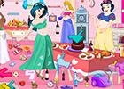 Pregnant Princess Party Clean Up game