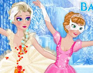 play Frozen Sisters Ballerinas