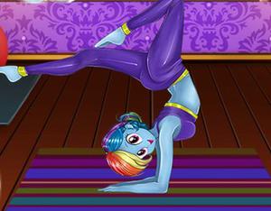 play Yoga With Rainbow Dash
