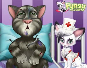 play Fynsy'S Hospital Talking Tom