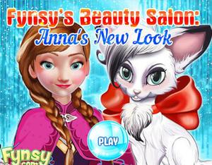 play Fynsy'S Beauty Salon: Anna'S New Look