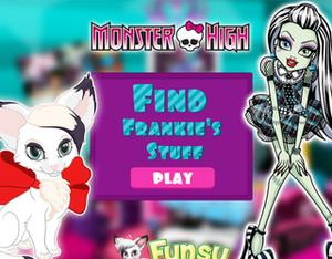 play Monster High: Find Frankie'S Stuff