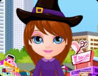 play Baby Barbie Halloween Shopping Spree