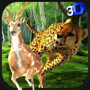 Wild African Cheetah Simulator 3D - Forest Animal Hunting In Real Wildlife Attack Simulation Game