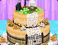play Halloween Special Cake Cooking