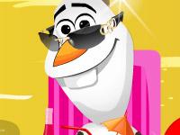 Olaf In Summer Kissing