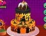 play Creepy Halloween Cream Cake