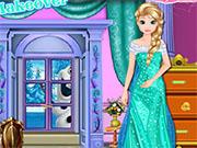 play Elsa Royal Castle Makeover