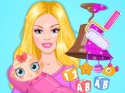 play Barbie'S Baby Diy Nursery