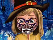 Riley Halloween Face Art