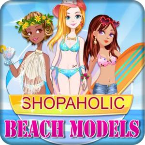 Shopaholic Beach Models Dress Up Game