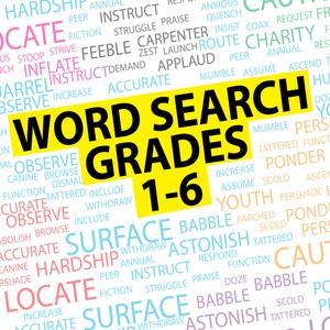 Word Search Grades 1-6 Hd