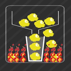 Flappy Dots - Don'T Let Flappys Into The Fire Space