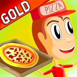 Pizza Delivery Boy & Girl - Gold Game Edition
