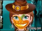 play Anna Halloween Face Art