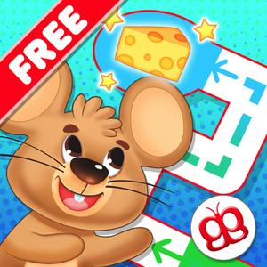 Toddler Maze 123 Free - Fun Learning With Children Animated Puzzle Game