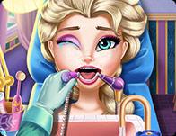 play Elsa Real Dentist