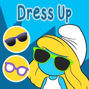 Dress Shop Game - Smurf Version