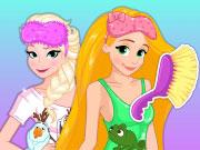 play Disney Princess Pj Party Cleanup