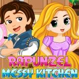 play Rapunzel Messy Kitchen
