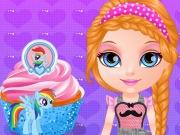 Baby Barbie Little Pony Cupcakes