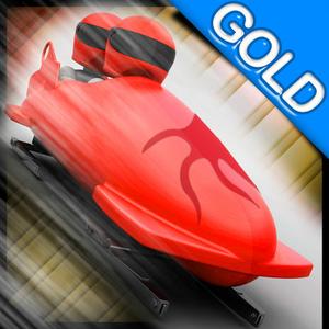 Bobsleigh Fast Winter Race : The Infinite Speed Sport Ice Track - Gold Edition