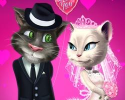 play Talking Tom And Angela Wedding Party