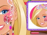 play Barbie Magical Face Painting