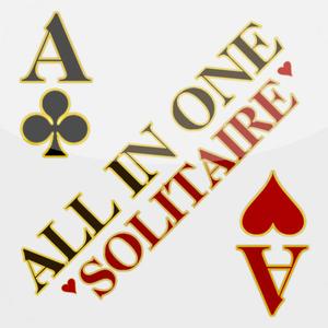 Solitaire All In One Hd Free - The Classic Card Game Full Deluxe Puzzle Pack ( Tripeaks, Klondike, Freecell, Pyramid, Sp