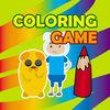Coloring Game For Finn And Jake (Adventure Time)