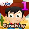 Cowboy Kid Goes To School: First Grade Learning