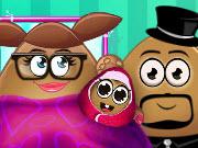 play Pou Girl And The New Born Baby