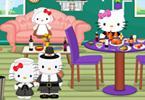 play Hello Kitty Thanksgiving Party Decor