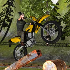 Bike Tricks Railroad Racer game