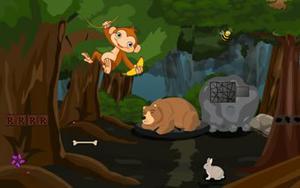 play Rescue The Trapped Man In A Mystery Forest